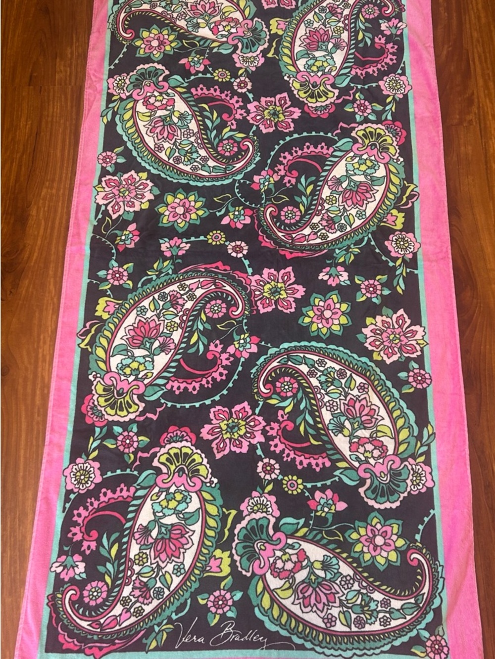 Vera Bradley Floral and Paisley Beach Towel